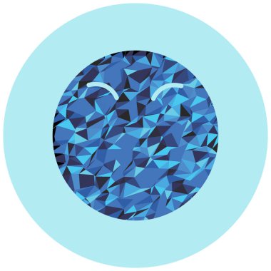 emoticon web simgesi vektör illüstrasyonu 