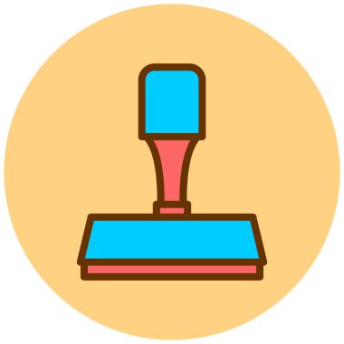 Modern simgenin vektör illüstrasyonu