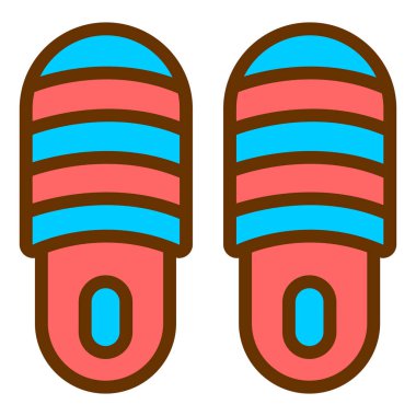 flip flops vektör illüstrasyonu