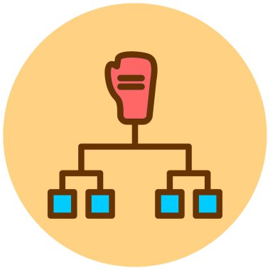 seo modern simgesinin vektör illüstrasyonu