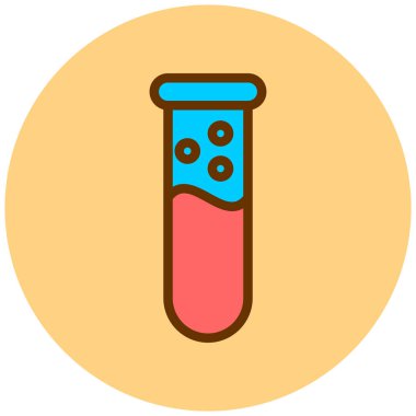 Deneme. Web simgesi basit illüstrasyon