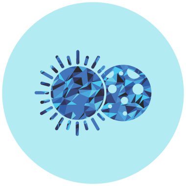 Vektör illüstrasyonu, simge ögesi arkaplanı