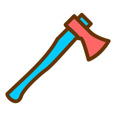 Balta simgesi vektör illüstrasyonu