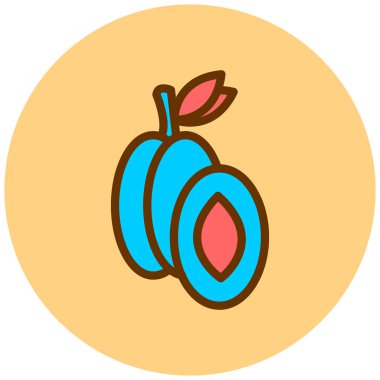 lemon. Web simgesi basit illüstrasyon