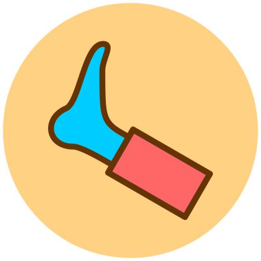 Çivi. Web simgesi basit illüstrasyon