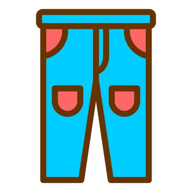 havlu ikonu vektör illüstrasyonu