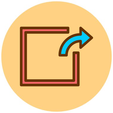 modern simge vektör illüstrasyonu