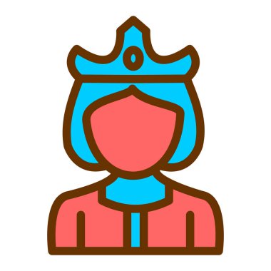 Maskeli bir kadının vektör çizimi