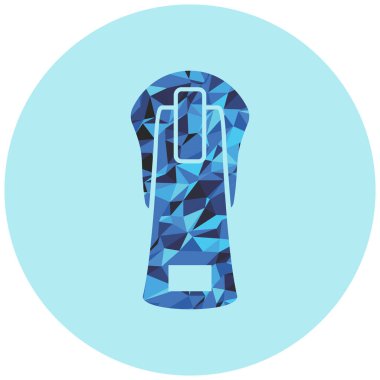 Bir t harfinin vektör illüstrasyonu