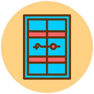 pencere web simge vektör çizim 