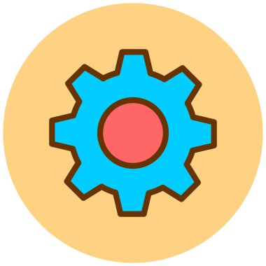 Ayarlama. Web simgesi basit illüstrasyon