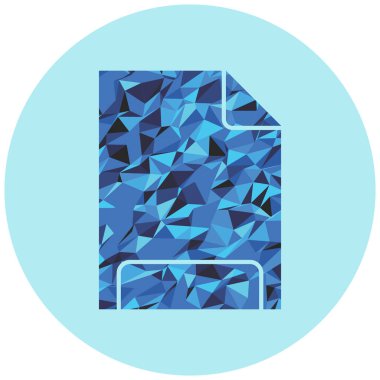 Elmas simgesinin vektör illüstrasyonu