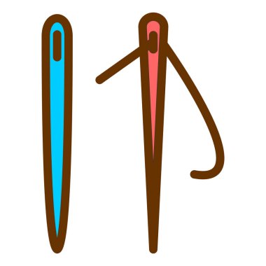 Tek izole edilmiş tırnak simgesinin vektör çizimi