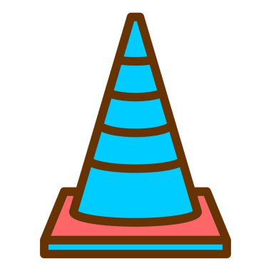 Koni. Web simgesi basit illüstrasyon