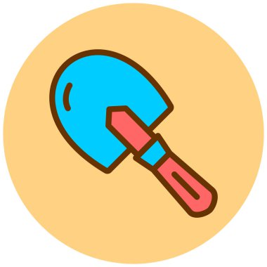 Malafat. Web simgesi basit illüstrasyon