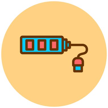 Kablolu yayın. Basit resimleme