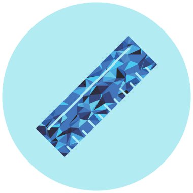 Elmas vektör simgesi. izometrik illüstrasyon grafik ve web tasarımı için izole.