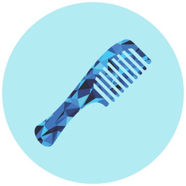 tarak simgesi. Web için fırça vektör simgelerinin basit illüstrasyonu