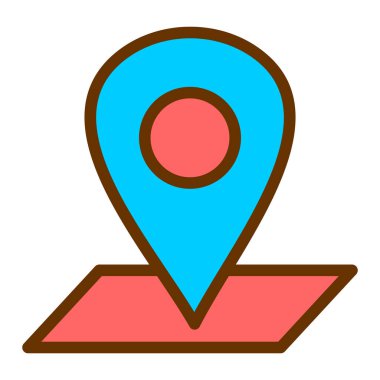 Konum kodu. Web simgesi