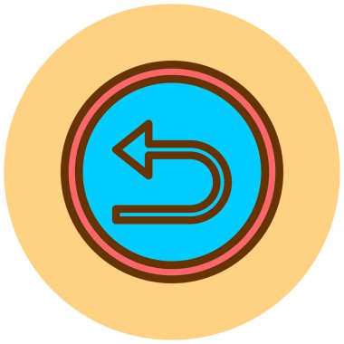 Projeniz için sol yön ok simgesi