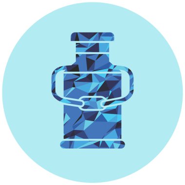 Şişe simgesi. Ağ için bira vektör simgelerinin basit illüstrasyonu