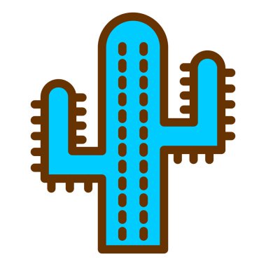 Bir ağaç simgesinin vektör illüstrasyonu