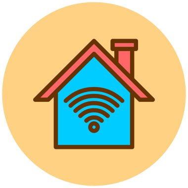 Modern simgenin vektör illüstrasyonu