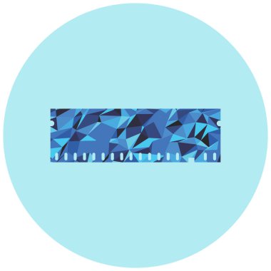 Mavi ve beyaz arkaplanın vektör çizimi