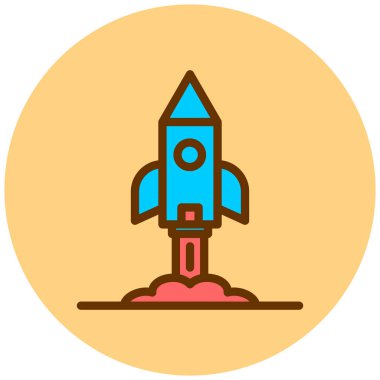 Roket fırlatıldı. Basit tasarım