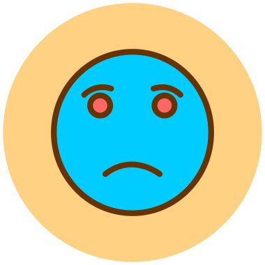 Yüz ifadeleri. Web simgesi