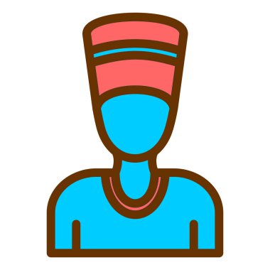 Tek izole edilmiş simgenin vektör illüstrasyonu 