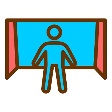 Web simgesinin vektör illüstrasyonu