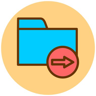 Dosya. Web simgesi basit illüstrasyon