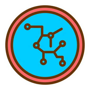 seo modern simgesinin vektör illüstrasyonu