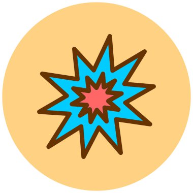 Vektör illüstrasyonu, simge ögesi arkaplanı