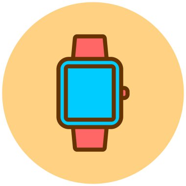 Akıllı çocuk. Web simgesi basit illüstrasyon