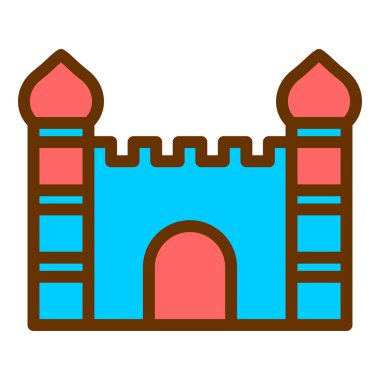 Kale kulesi. Basit tasarım