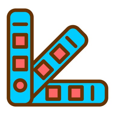 Vektör illüstrasyonu, simge ögesi arkaplanı