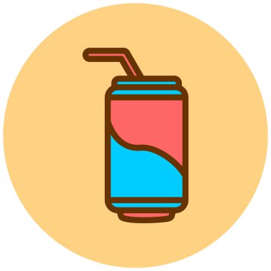 İç bakalım. Web simgesi basit illüstrasyon