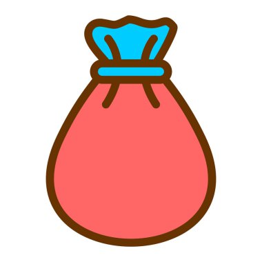 Çuval. Web simgesi basit tasarım