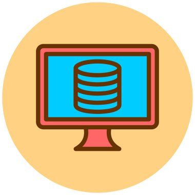 seo modern simgesinin vektör illüstrasyonu