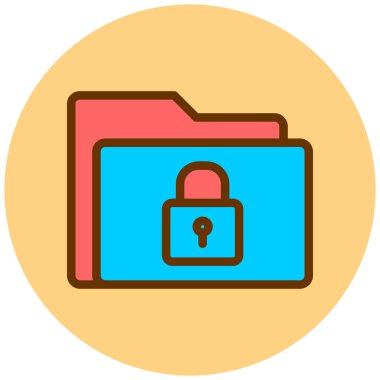 Dosya. Web simgesi basit illüstrasyon