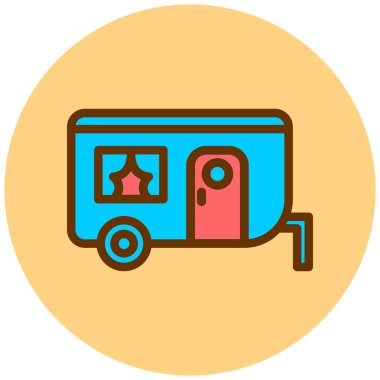 - Araba. Web simgesi basit illüstrasyon