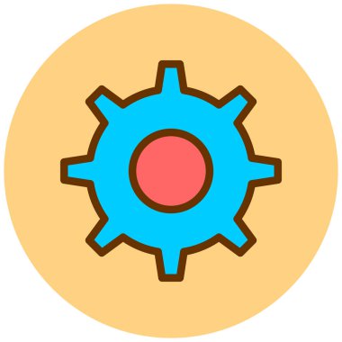 Ayarlama. Web simgesi basit illüstrasyon