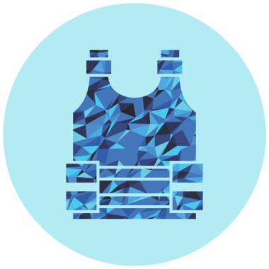 Moda. Web simgesi basit illüstrasyon 