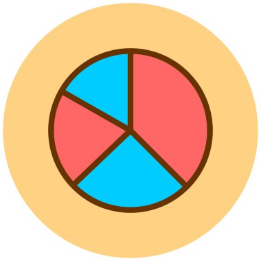 Pasta çizelgesi. Basit resimleme