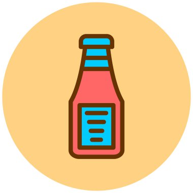 Bira şişesi. Basit tasarım