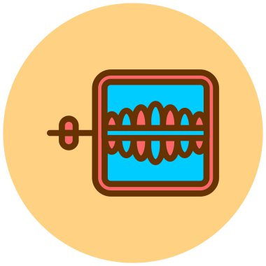 Vektör illüstrasyonu, simge ögesi arkaplanı