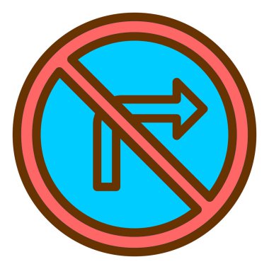 Park yeri simgesi yok. vektör illüstrasyonu