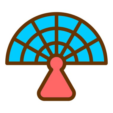 düz renk vektör simgesi